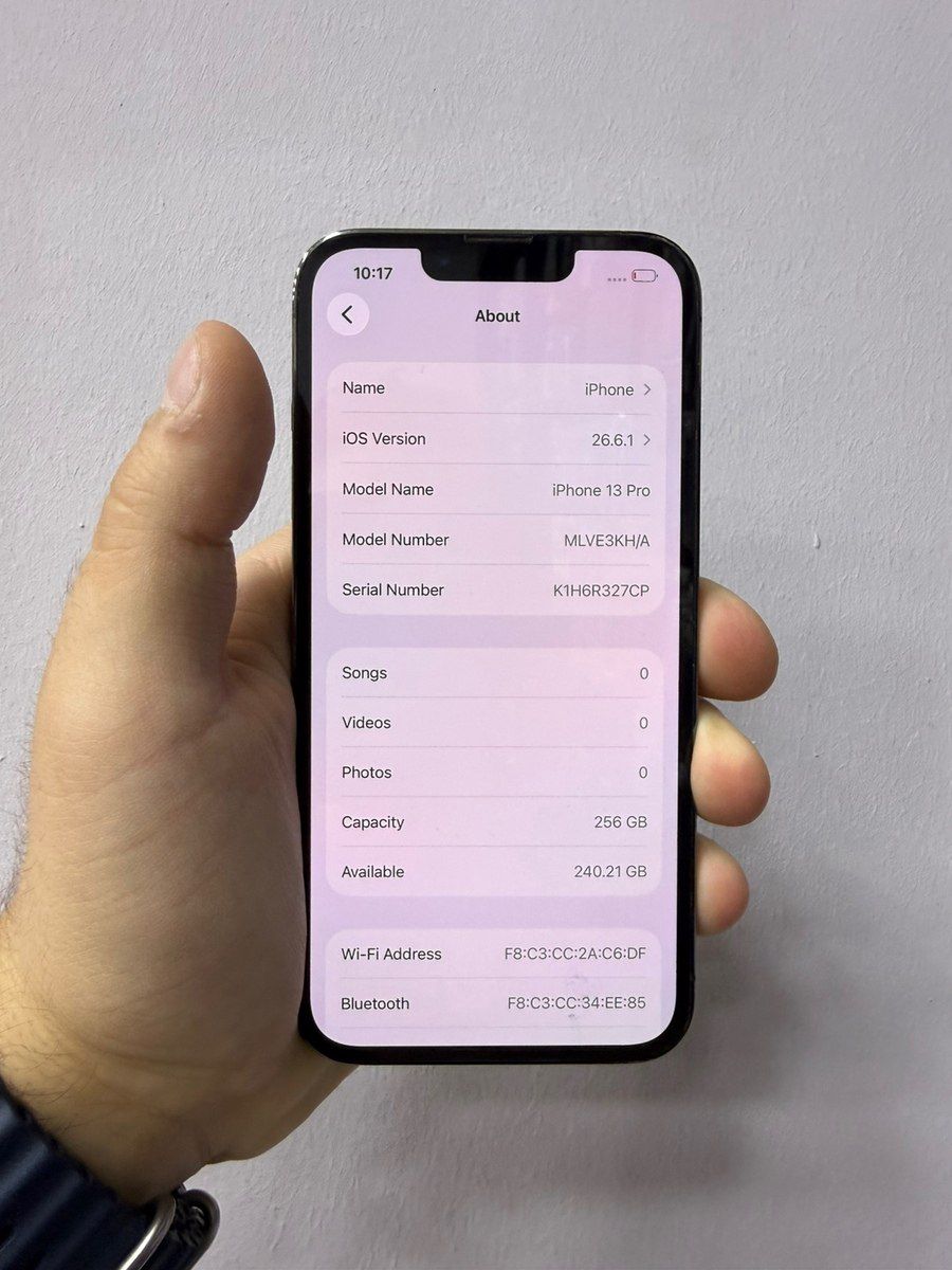 Apple iPhone 13 Pro Graphite 256GB/6GB — Smartfonlar, Bakı (2)