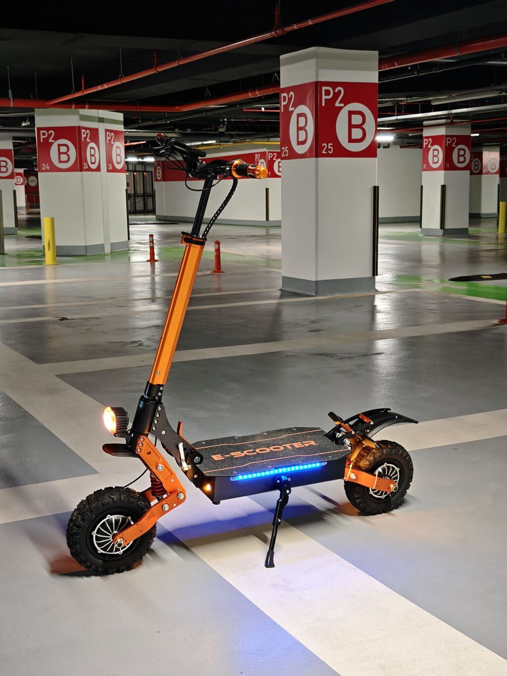 Yeni Elektrik samokat 10", > 1000 Vt, > 45 km/s, Ünvandan götürmə — Mallar, Bakı (2)