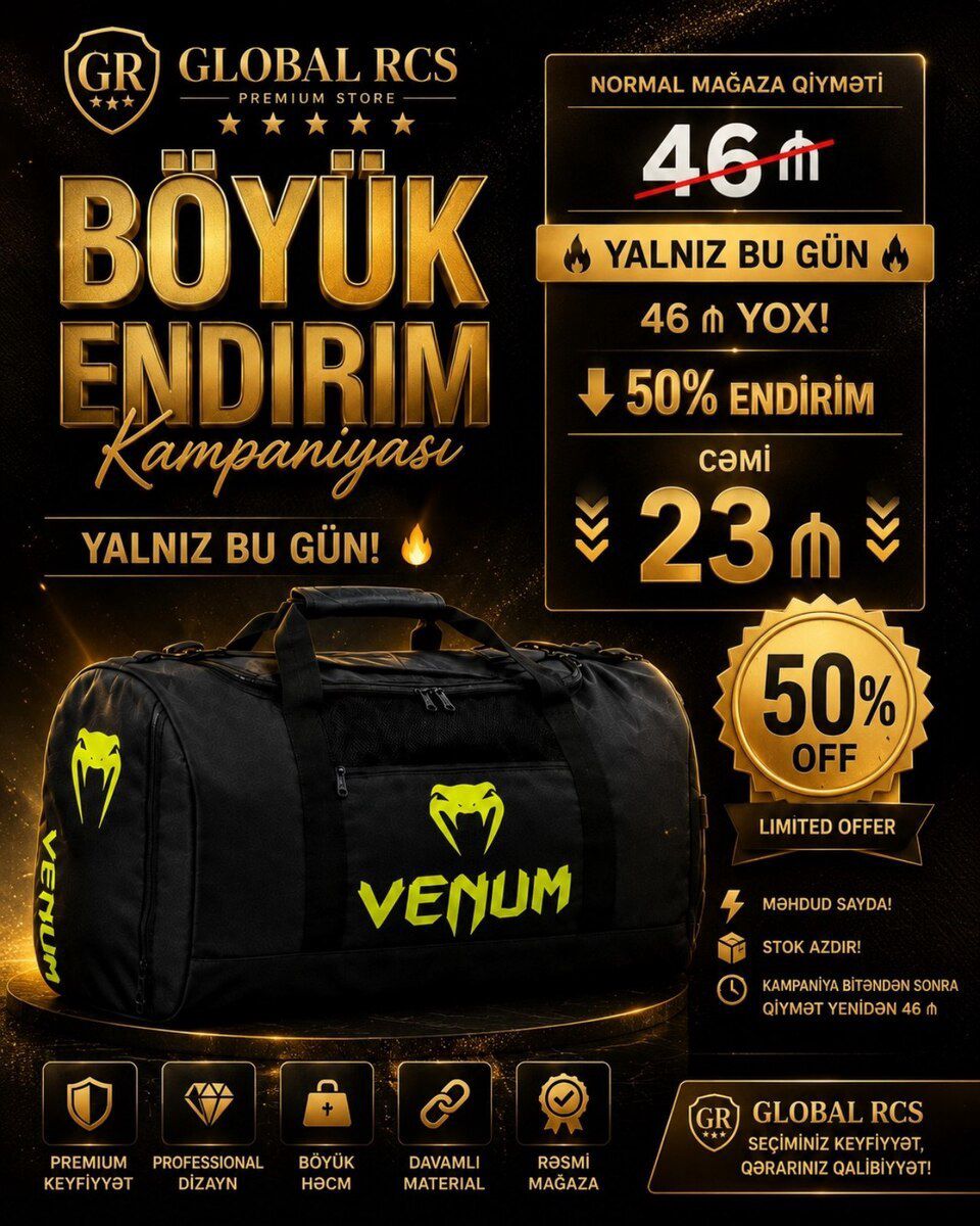 Multifunksiyalı idman çantası Venum — Aksesuarlar, Bakı (2)