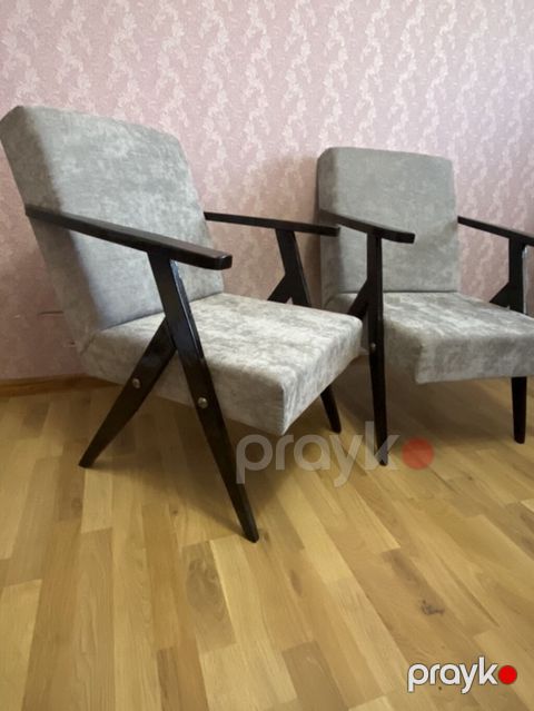 İki ədəd yumşaq oturacaqlı kreslo dəsti - Ümumi stil — Bakı