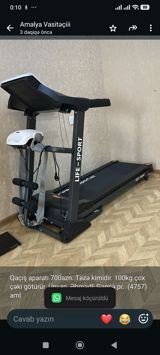 Qaçış aparatı 700azn. Təzə kimidir. 100kg.çox çəki götürür. Ünvan — Ürünler