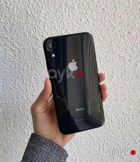 IPhone Xr, 64 GB, Qara, Barmaq izi, Simsiz şarj, Face ID