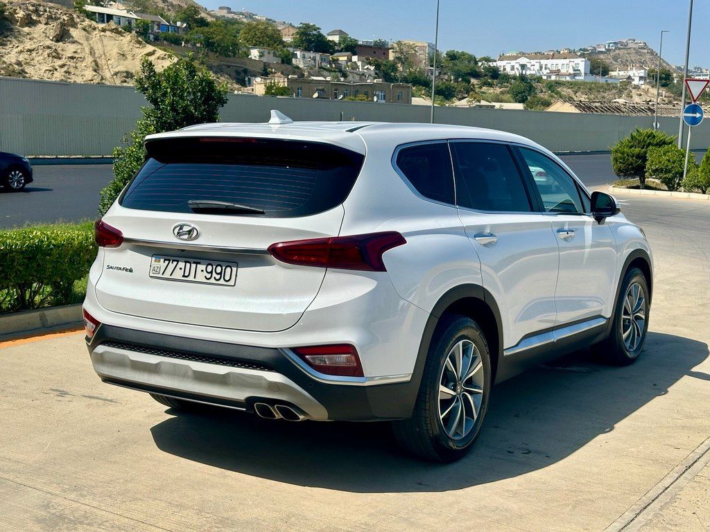 Hyundai Santa Fe, 2.0 L, 2019 il, 177 000 km — Avtomobillər, Bakı (5)