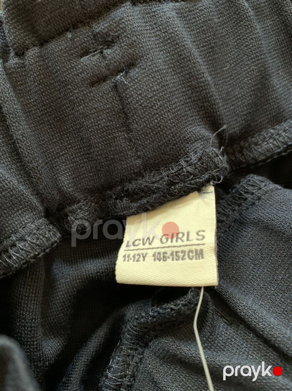 LCW Girls markalı qız uşaq şalvarı. Tünd göy rəngdədir, geniş balaqlı — Mallar, Bakı (2)