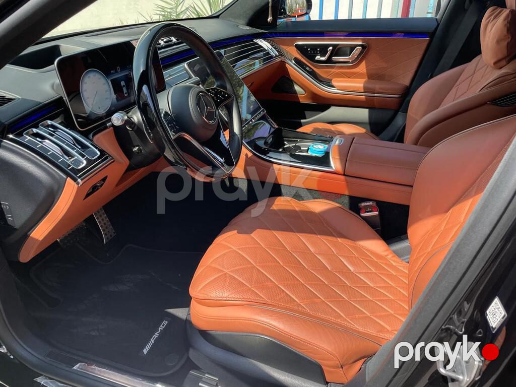 Mercedes S 500 4MATIC, 3.0 L, 2022 il, 39 000 km — Avtomobillər, Bakı (7)