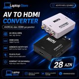 🔥 AV TO HDMI CONVERTER — 28 AZN 🔥 AV (RCA) çıxışını HDMI girişinə — TV and video equipment
