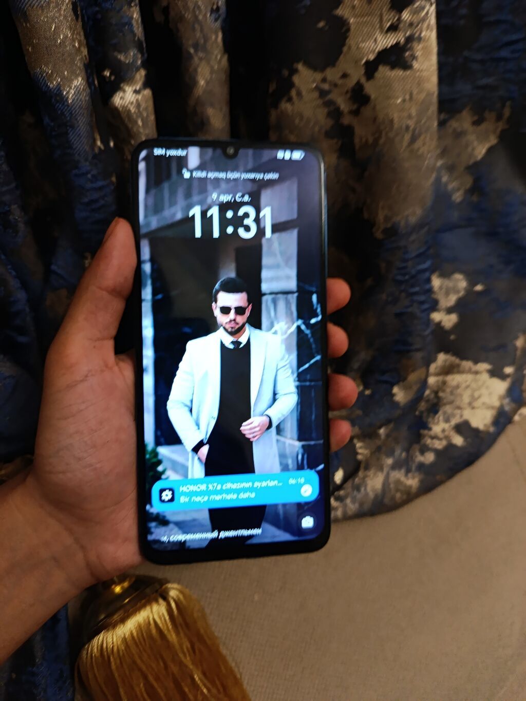 Honor X7a, 128 GB, rəng - Göy, Sensor, İki sim kartlı — Honor, Bakı (2)
