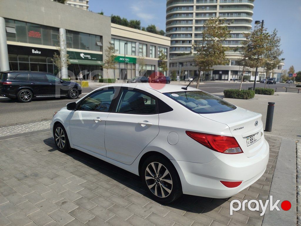 Hyundai Accent, 1.6 L, 2017 il, 139 000 km — Avtomobillər, Bakı (7)