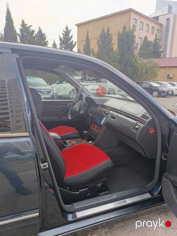 Mercedes E 220, 2.2 L, 2001 il, 400 000 km — Avtomobillər, Bakı (10)