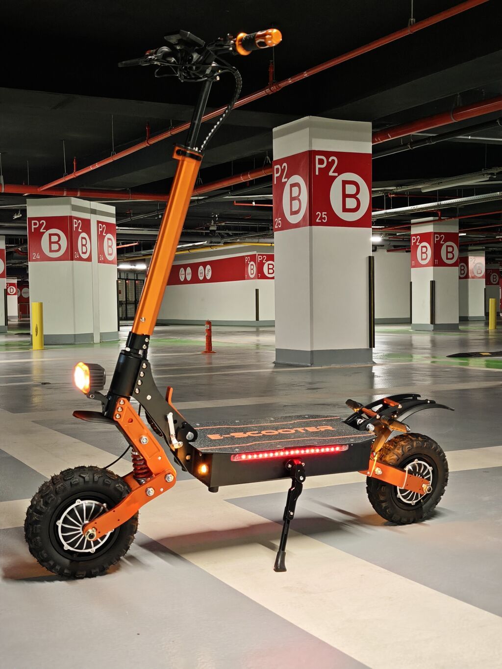 Yeni Elektrik samokat 10", > 1000 Vt, > 45 km/s, Ünvandan götürmə — Mallar, Bakı (4)