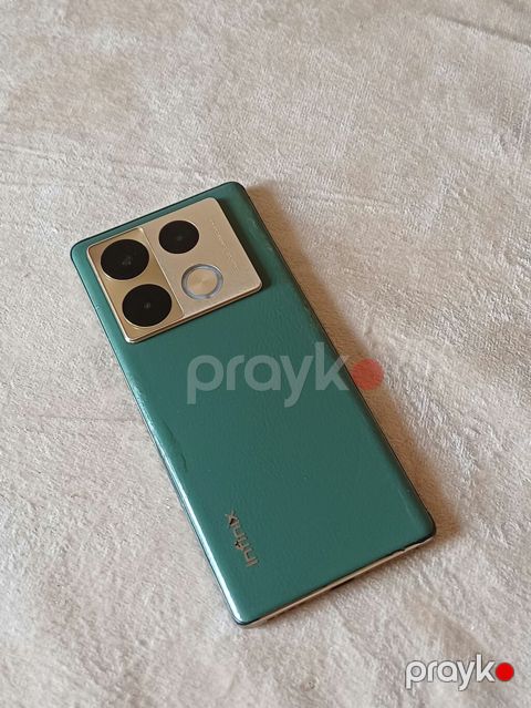 Infinix Note 40 Pro, 256 GB, rəng - Yaşıl, Zəmanət, Simsiz şarj, Face ID — Bakı