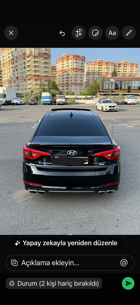 Hyundai Sonata, 2015 il — Avtomobillər, Bakı (3)