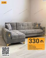 Künc divan – Kod: 2187 - Ölçülər: 260 × 160 sm - Mexanizm: açılan — Goods