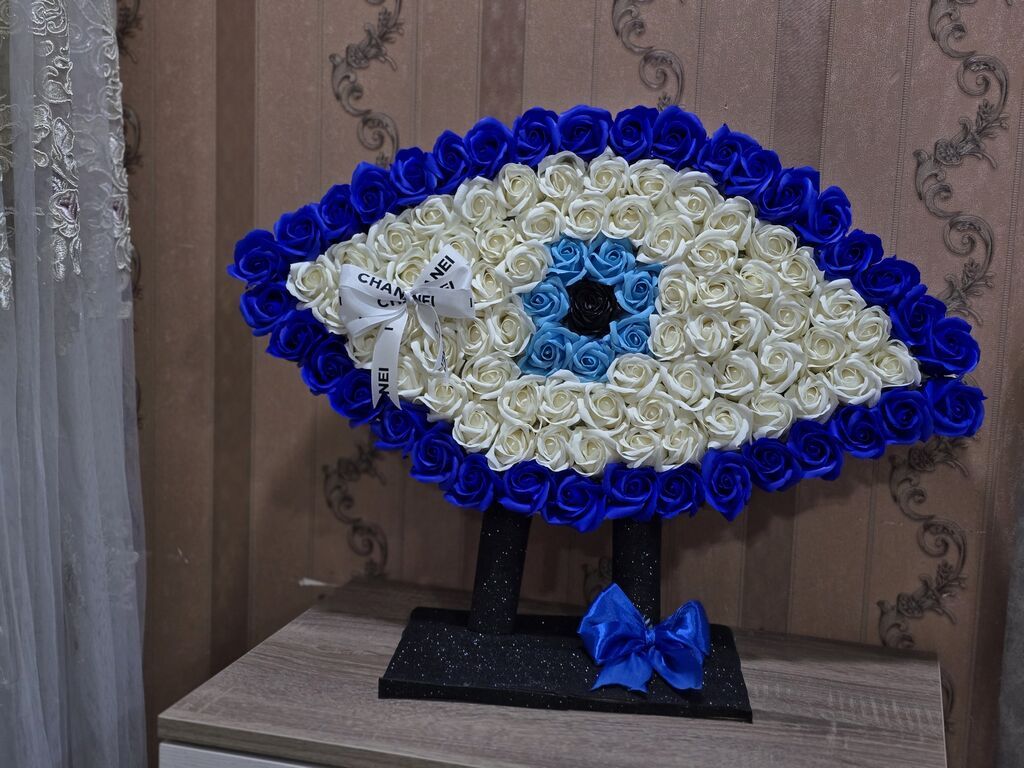 💙118 çiçəkdən hazırlanan bu gözəllik 🥰 💙Ən özəl insanlar, ən qeyri-adi — Mallar, Bakı (4)