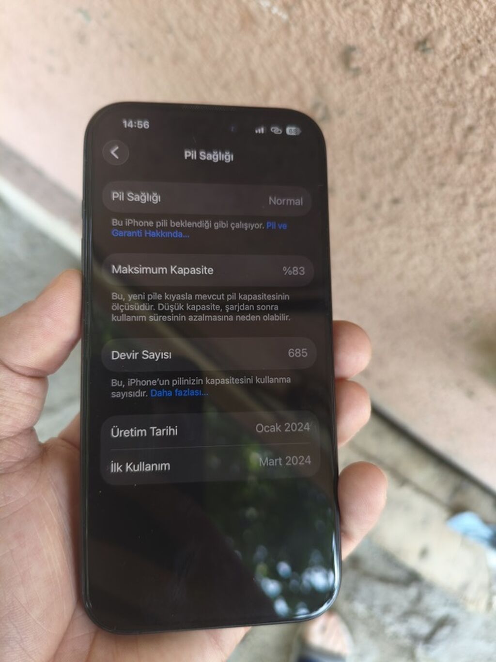 IPhone 15 Pro, 128 GB, Qara, Face ID — Apple iPhone, Bakı (4)