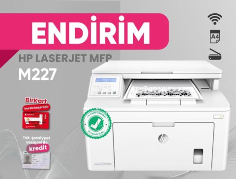 Printer HP Laserjet MFP M227 — Bakı