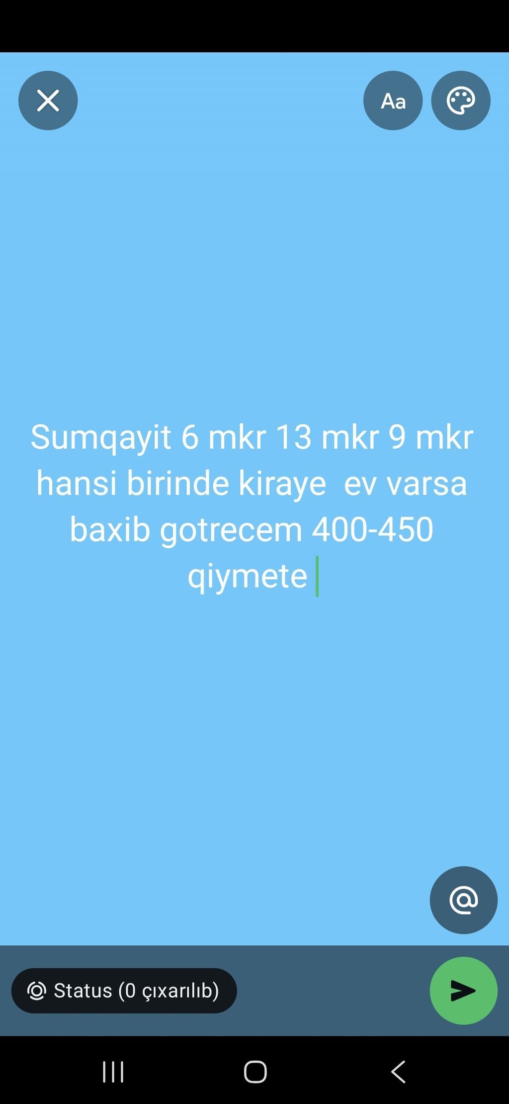 Sumqayıtda kirayə ev axtarılır. Üstünlük 6-cı mikrorayon, 13-cü — Daşınmaz əmlak, Saray