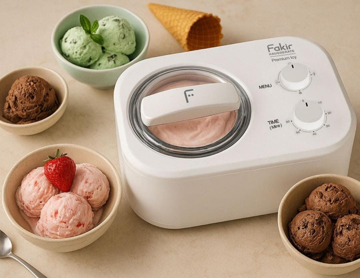 Fakir Premium Icy Dondurma Aparatı — Biznes və avadanlıq, Bakı (5)