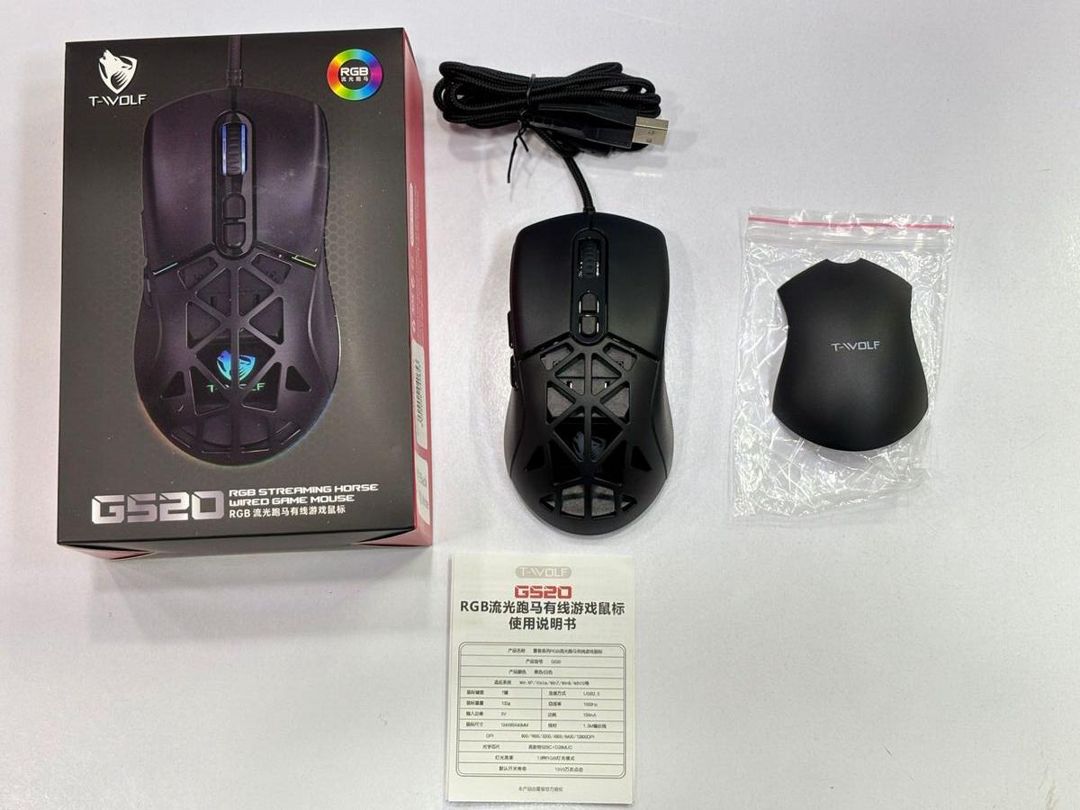 Kompüter siçanı "T-Wolf G520 RGB Gaming Mouse" — Elektronika, Bakı (2)
