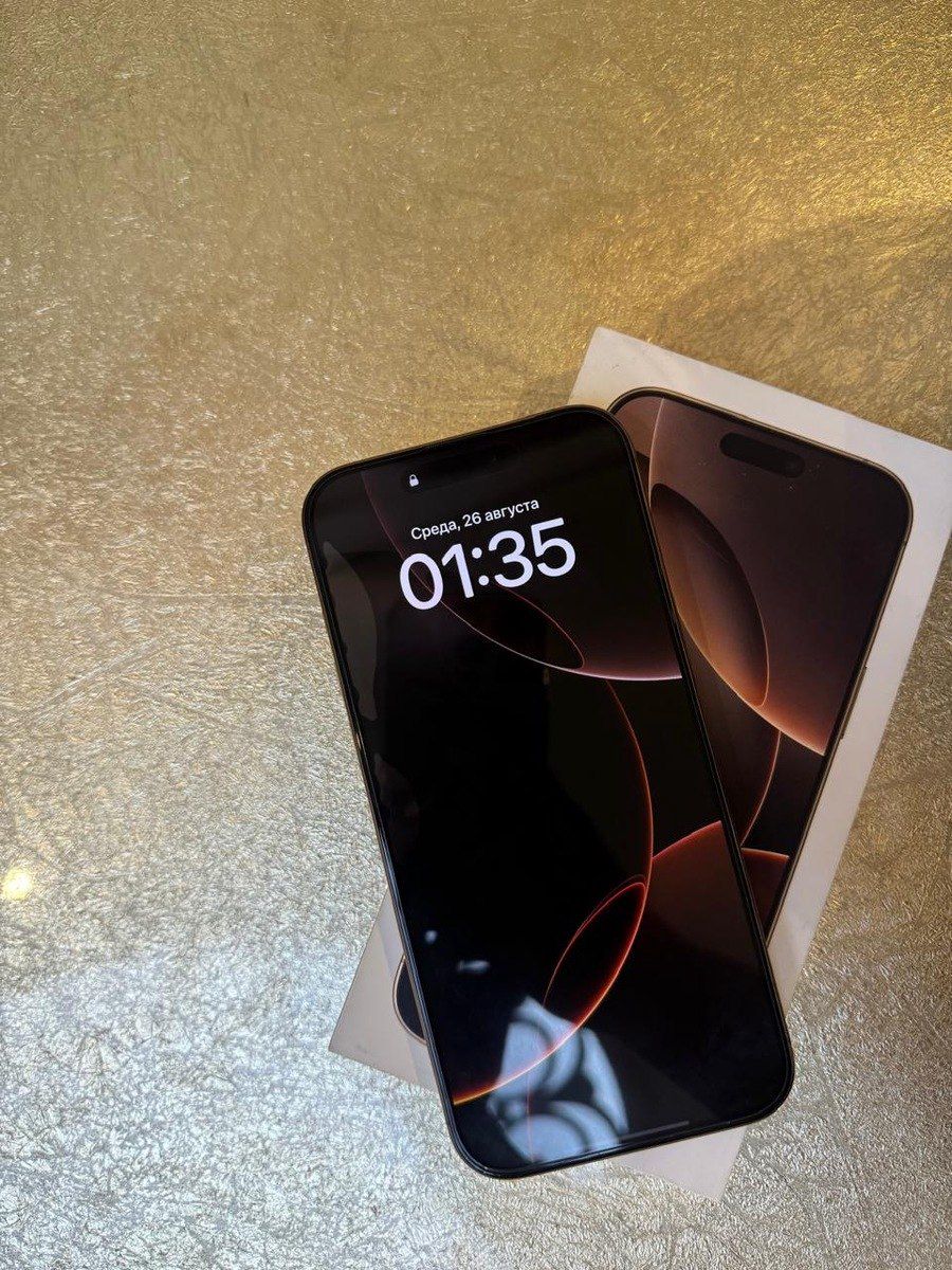 Apple iPhone 16 Pro Max Desert Titanium 256GB/8GB — Smartfonlar, Bakı (4)