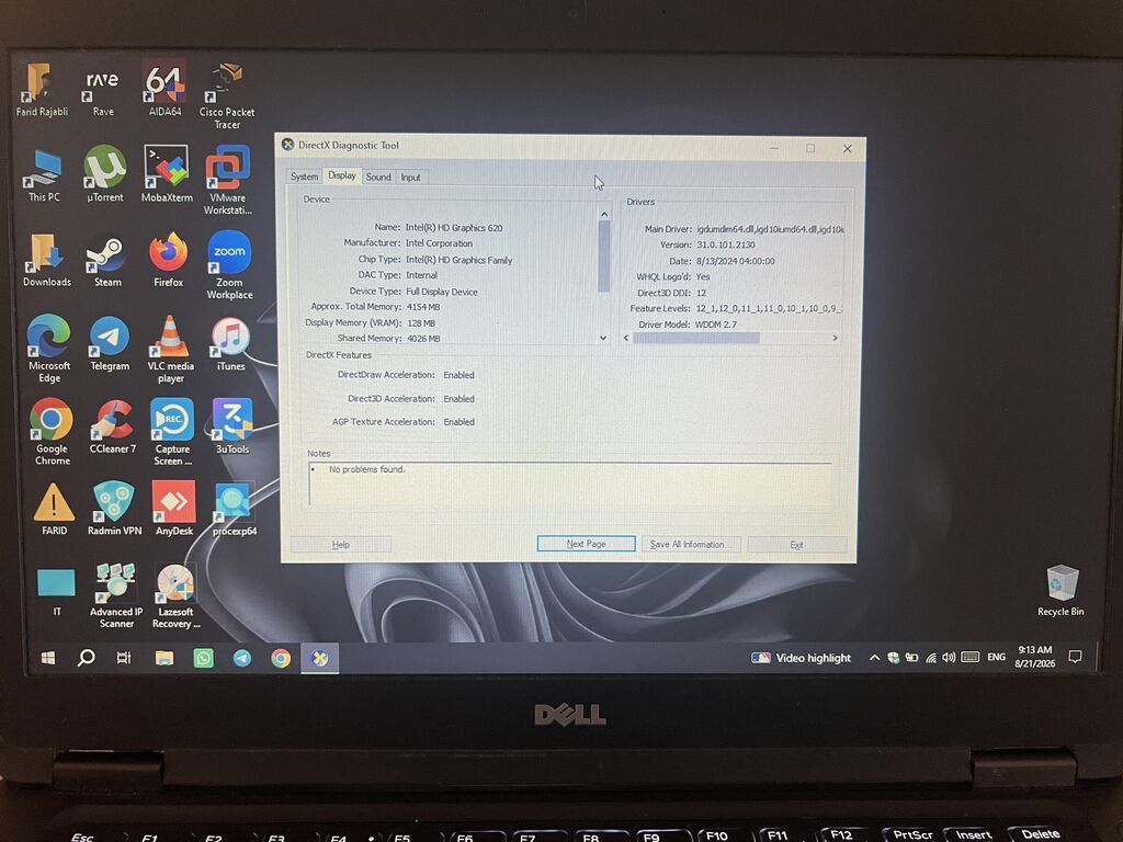 İşlənmiş Dell Latitude, 14 ", Intel Core i5, 512 GB, Ünvandan götürmə, Ödənişli çatdırılma — Dell, Qobu (4)