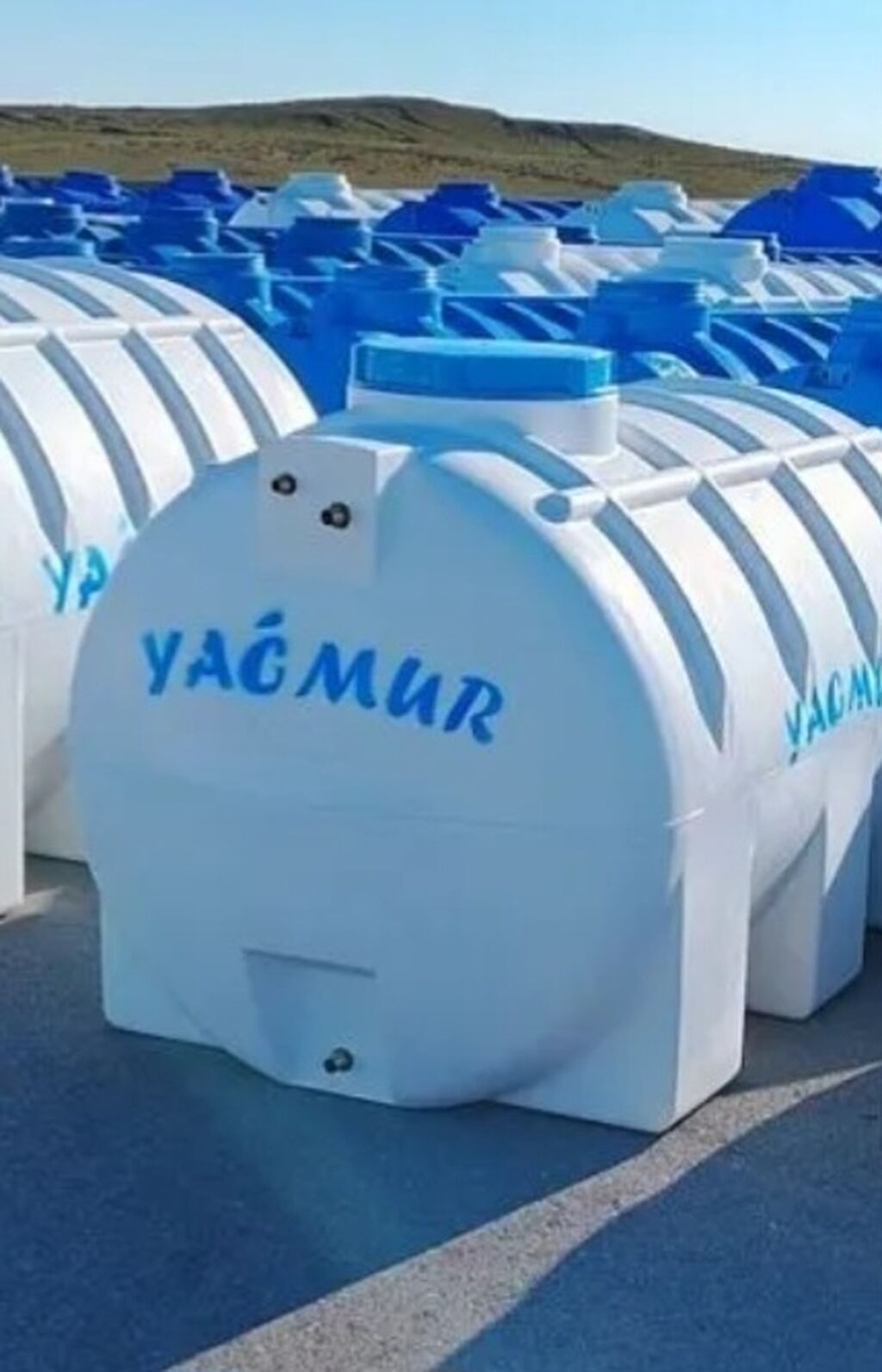 YAĞMUR markalı plastik su çənləri Az işlənmiş - Tutum: 1000 lt — Mallar, Bakı (2)