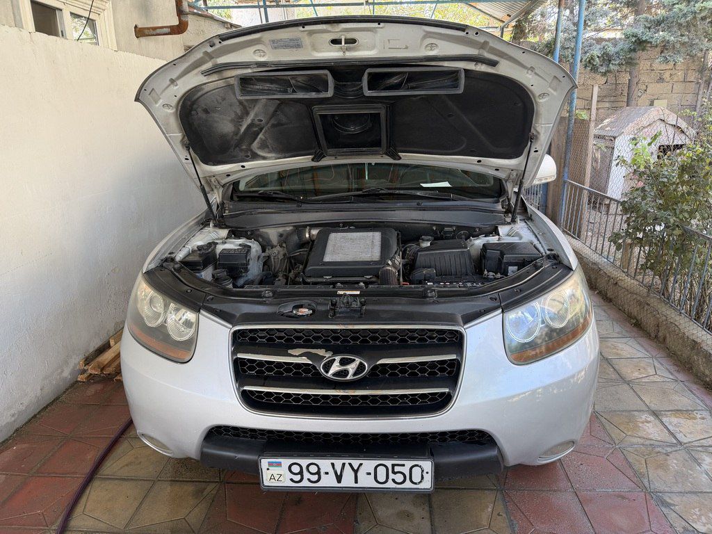 Hyundai Santa Fe, 2.2 L, 2008 il, 240 000 km — Avtomobillər, Bakı (3)