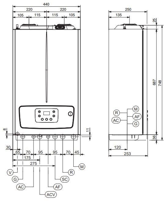 Kombi Yoğuşmalı İmmergas Vitrix Tera 32 - 2200 AZN — Kombilər, Bakı (9)
