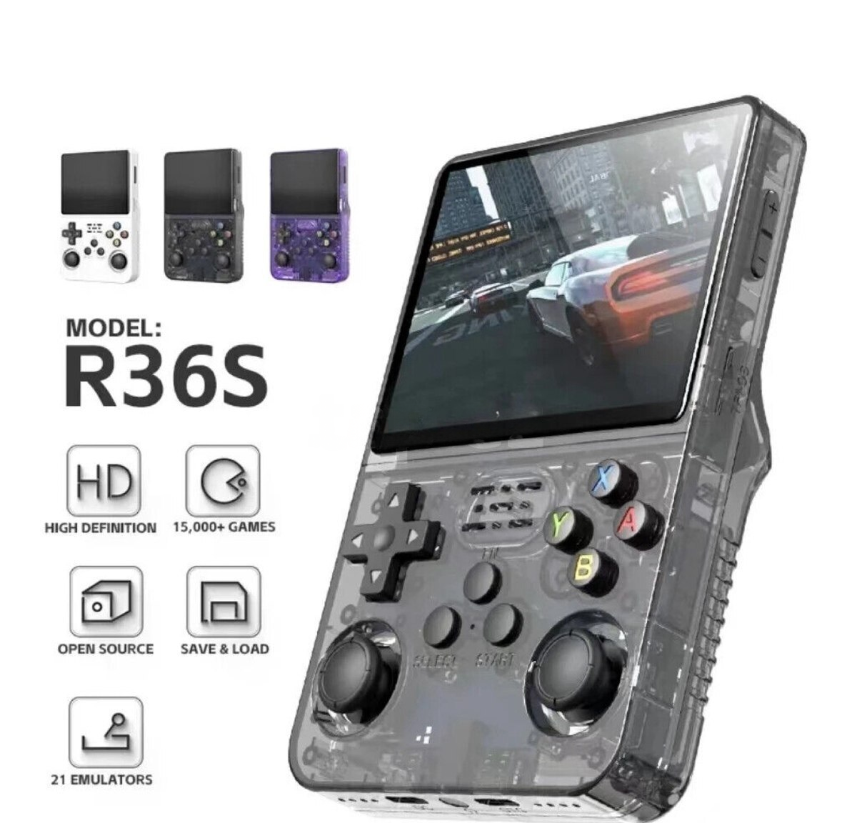 R36S Retro Oyun Konsolu — Oyun konsolları, Bakı (3)