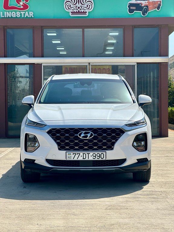 Hyundai Santa Fe, 2.0 L, 2019 il, 177 000 km — Avtomobillər, Bakı (4)