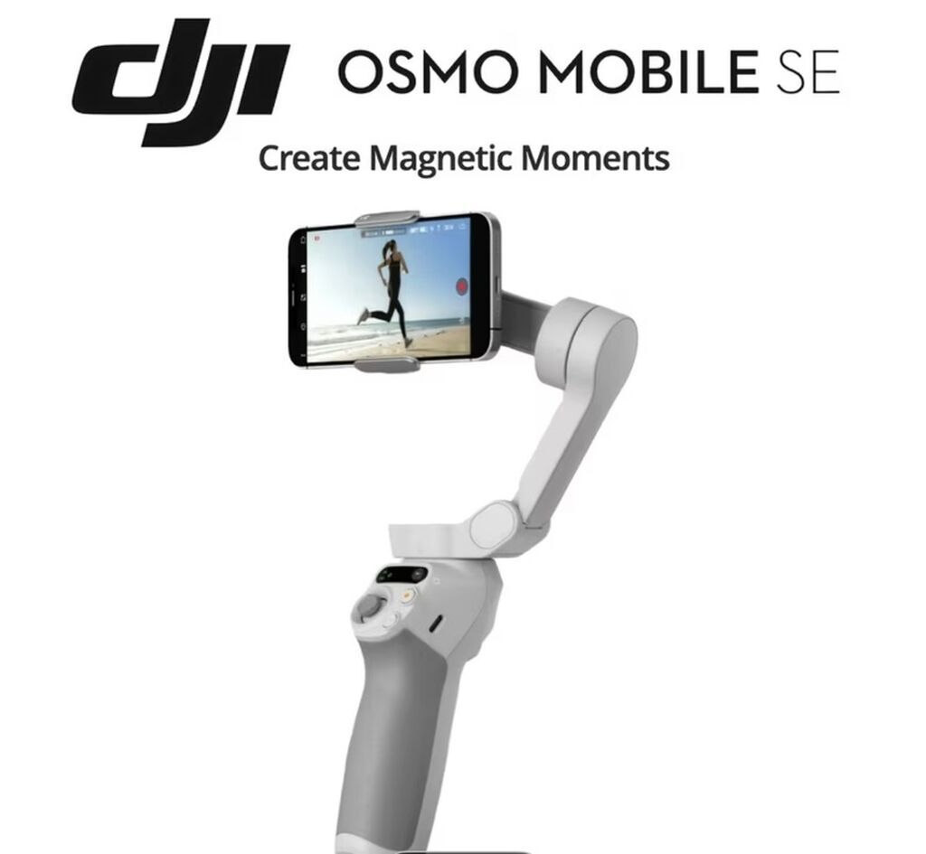 DJI Osmo Mobile SE smartfon üçün 3 oxlu stabilizatorudur. Video — Elektronika, Digah