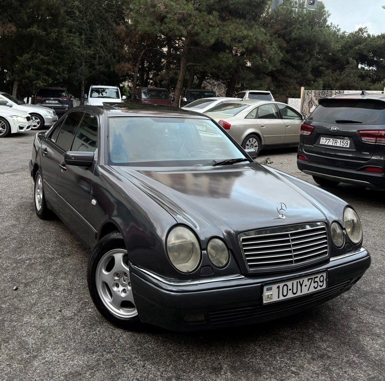 Mercedes E 240, 2.4 L, 1998 il, 280 000 km — Avtomobillər, Bakı (2)