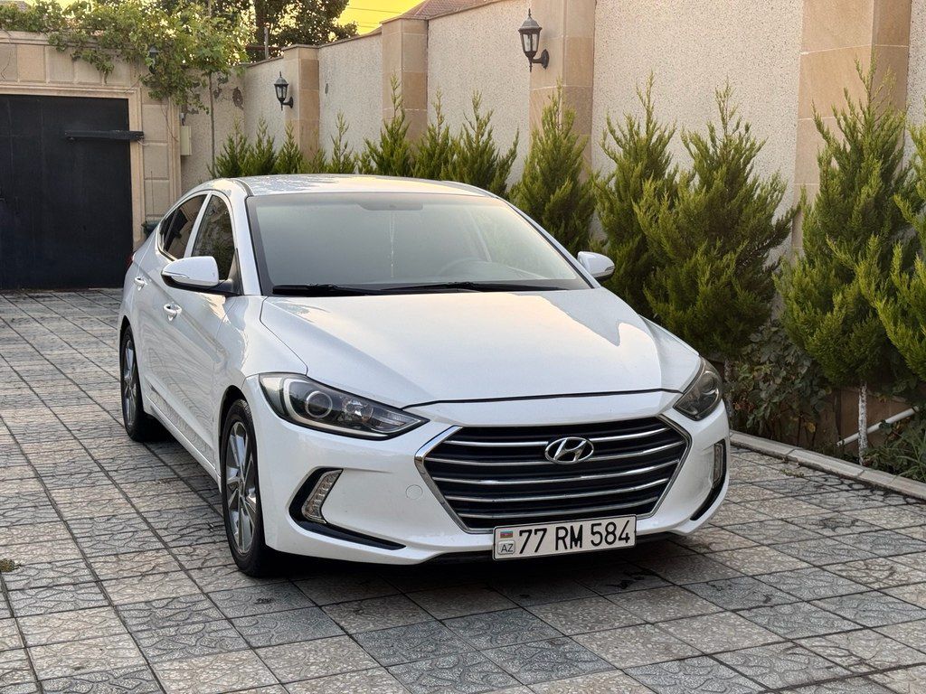 Hyundai Avante, 1.6 L, 2017 il, 71 000 km — Avtomobillər, Bakı (3)