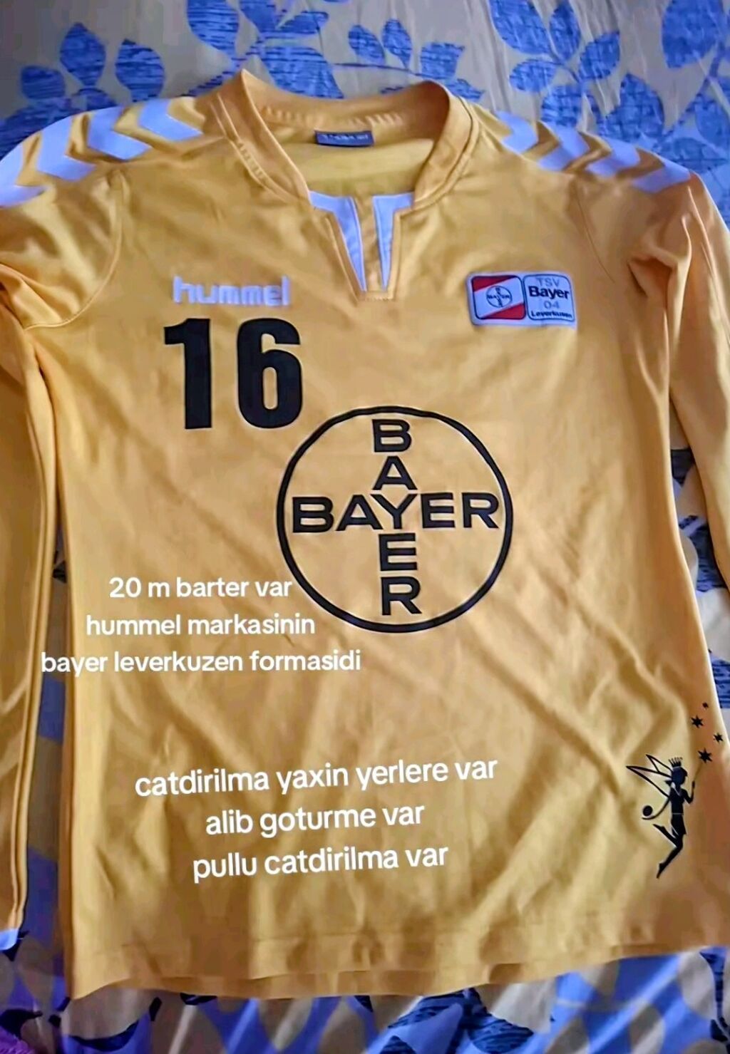 Futbolka, Hummel, XL, rəng - Sarı — Şəxsi əşyalar, Sumqayıt