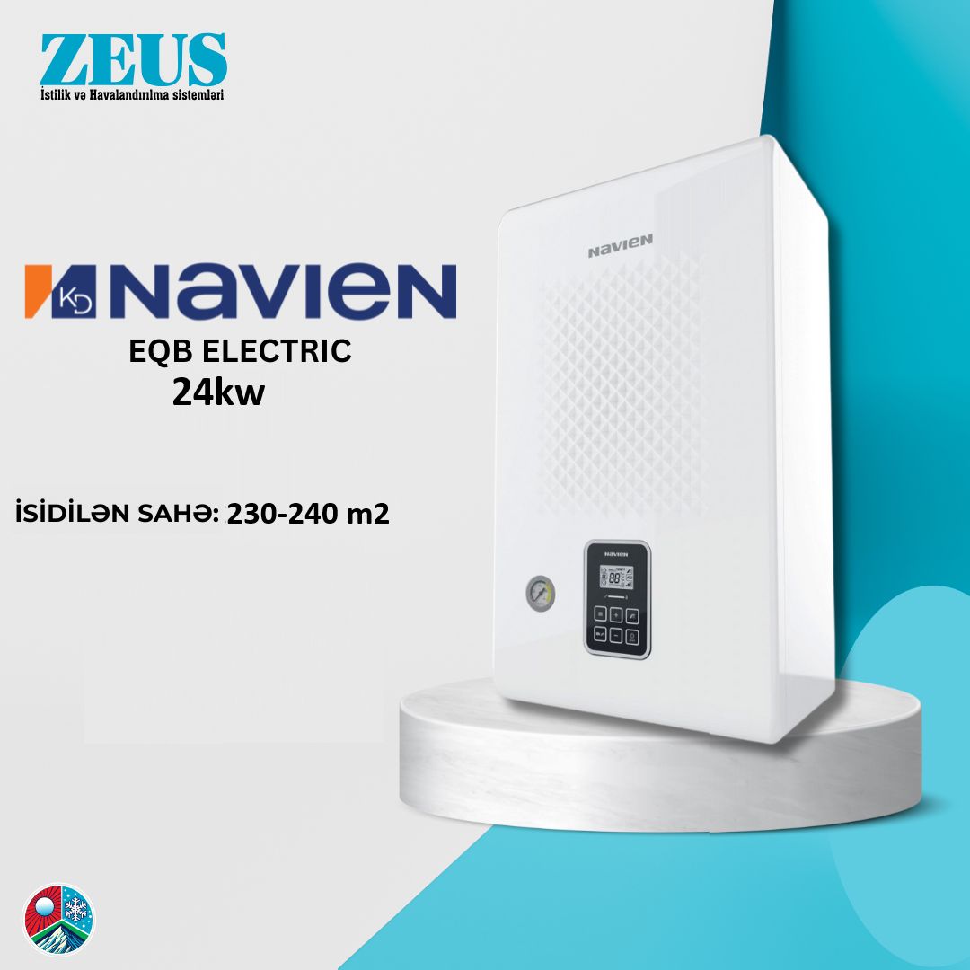Navien EQB 24 kW Elektrikli Kombi — Kombilər, Bakı