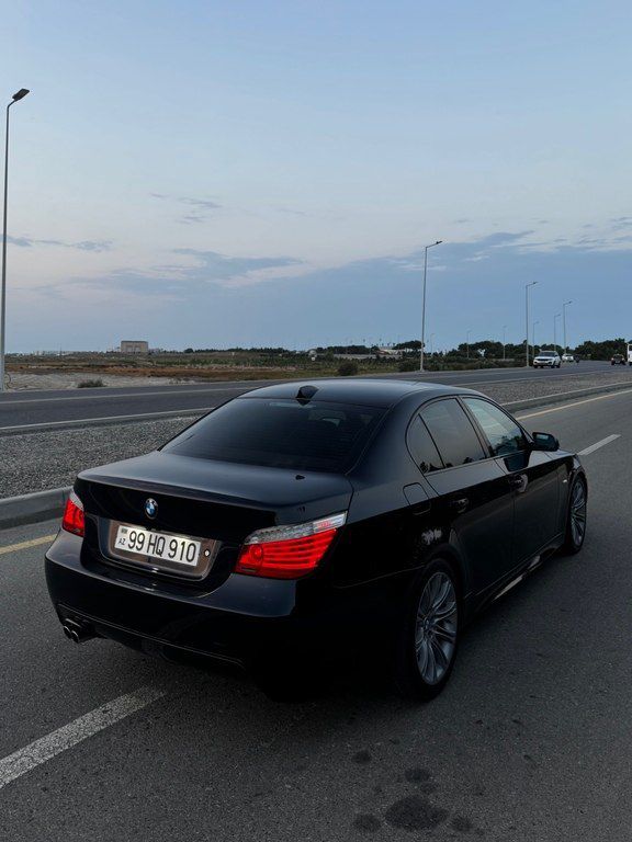 BMW 525, 2.5 L, 2008 il, 154 200 km — Avtomobillər, Bakı (5)