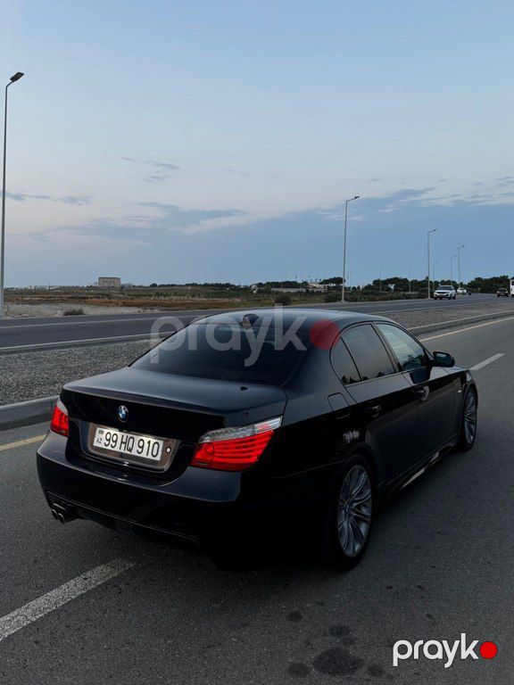 BMW 525, 2.5 L, 2008 il, 154 200 km — Avtomobillər, Bakı (5)