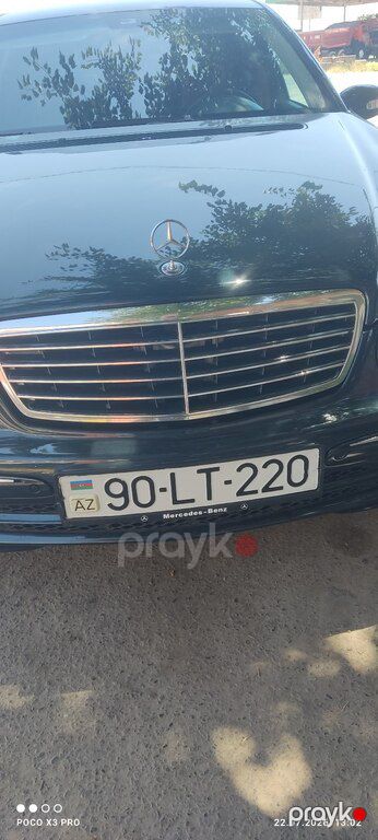 Mercedes E 220, 2.2 L, 2002 il, 219 000 km — İmişli
