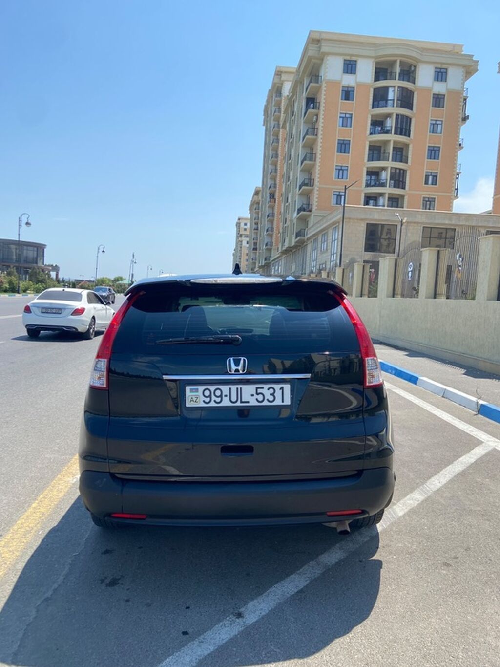 Honda CR-V krossover, qara rəngdə, geniş və rahat salonlu modeldir — Avto, Sumqayıt (9)