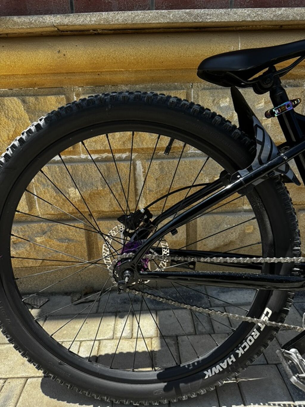 Full bike rama a rənglənib usta əlindən hassns arxa qabaq santour — Dağ velosipedləri, Bakı (4)