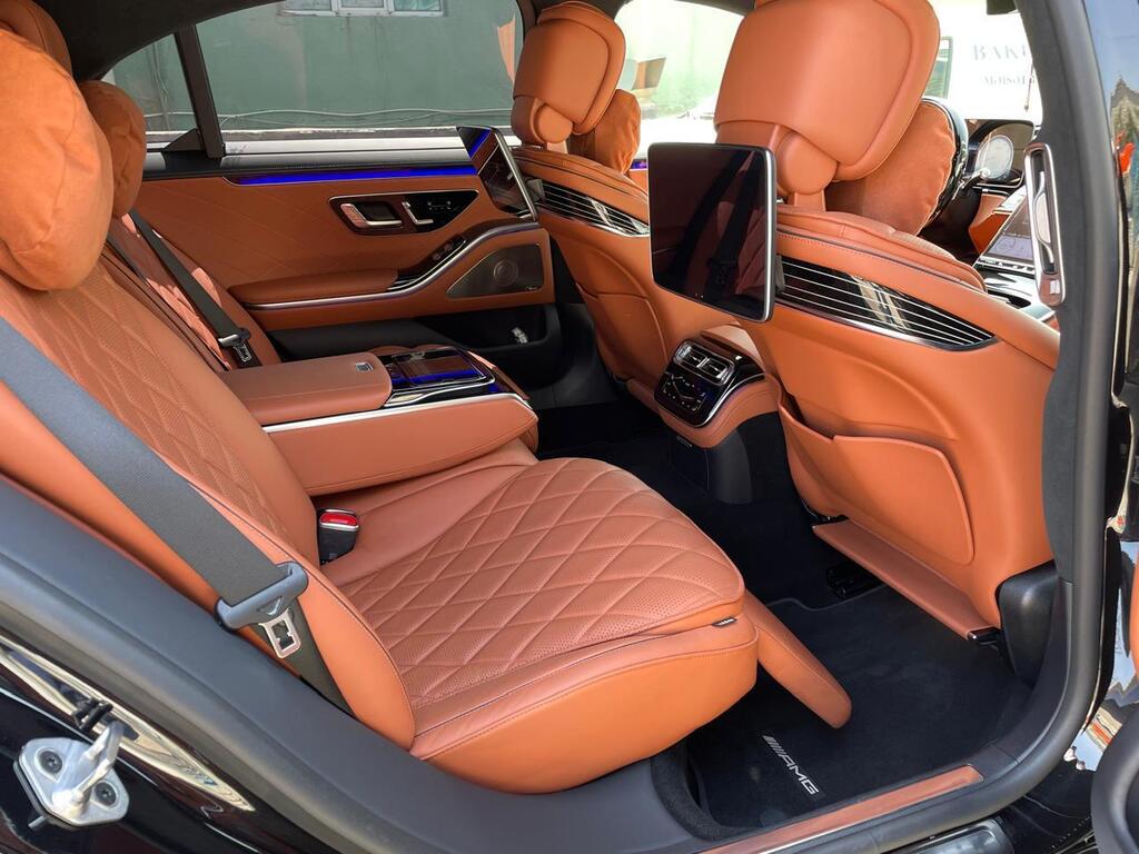 Mercedes S 500 4MATIC, 3.0 L, 2022 il, 39 000 km — Avtomobillər, Bakı (11)