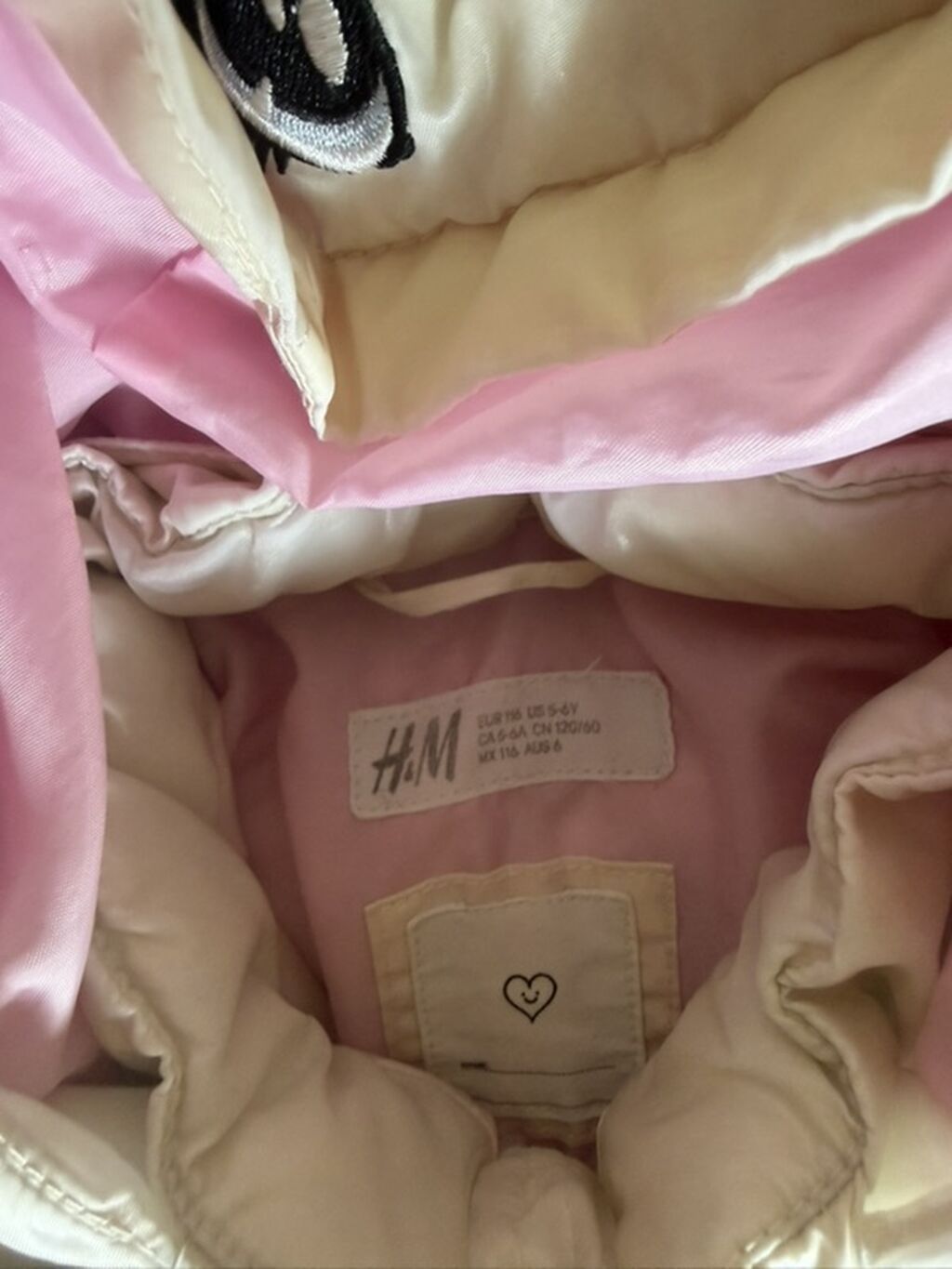 Kurtka, Qız üçün, 5 - 6 yaş, H&M — Kurtkalar, Bakı (2)