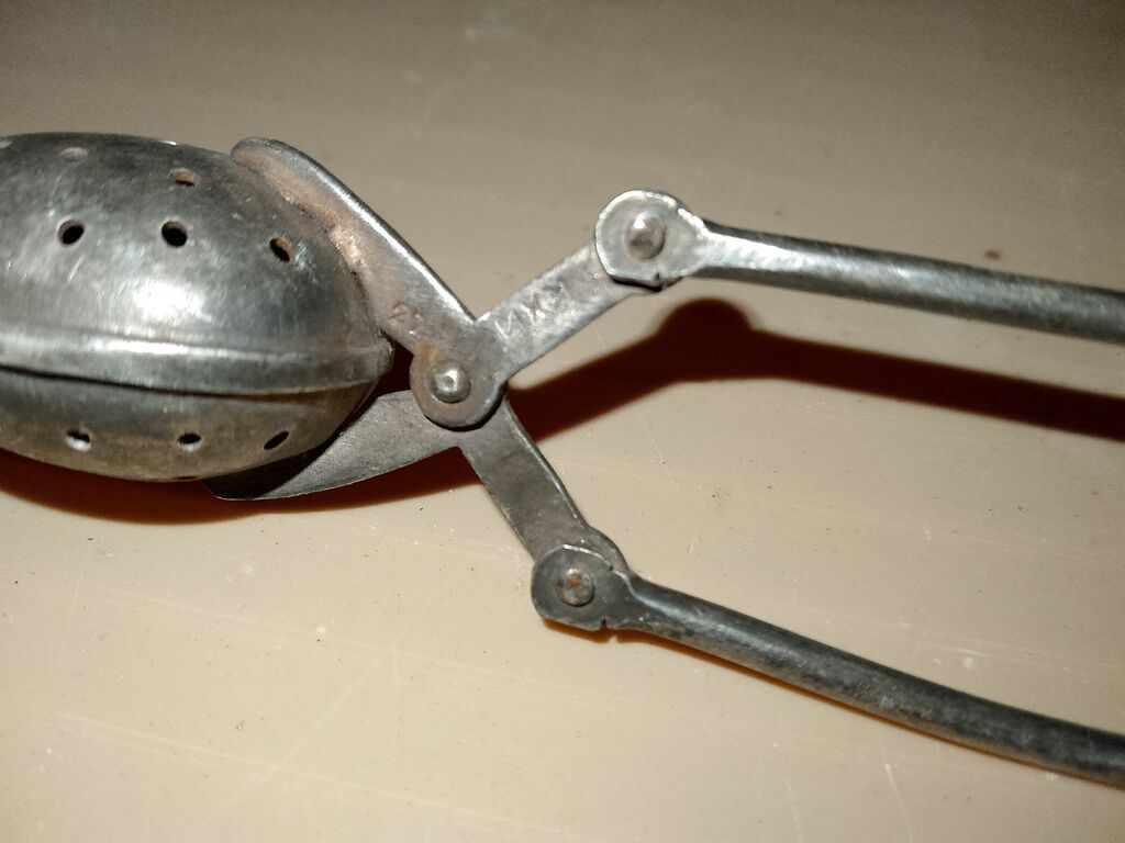 Dekorativ metal şamdan dəsti və qaşıq dəsti.Qədimi və dekarativ — Mallar, Digah (6)