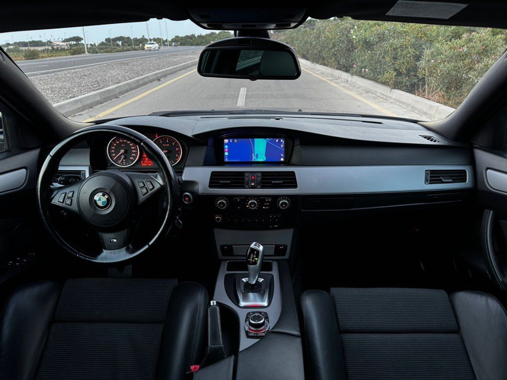 BMW 525, 2.5 L, 2008 il, 154 200 km — Avtomobillər, Bakı (7)