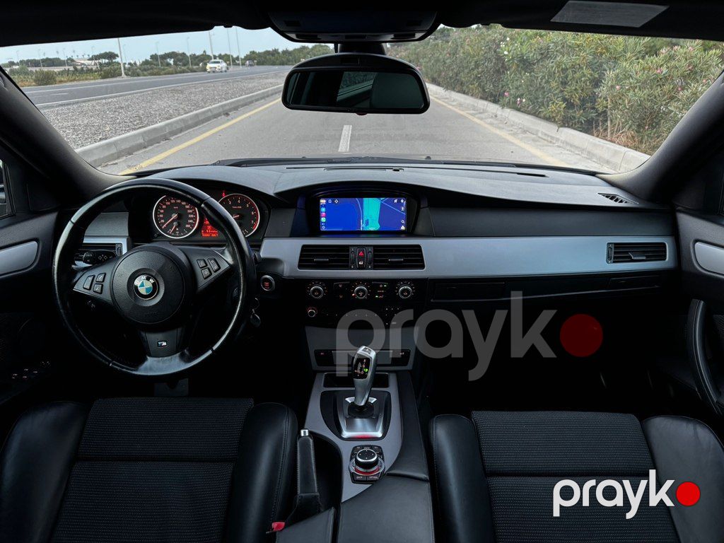 BMW 525, 2.5 L, 2008 il, 154 200 km — Avtomobillər, Bakı (7)