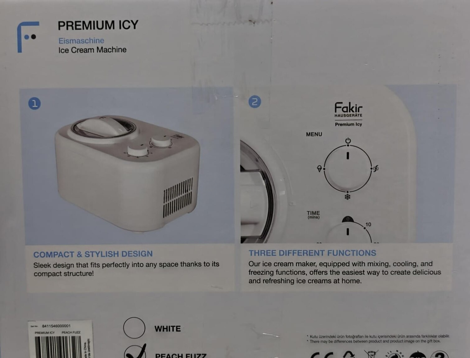 Fakir Premium Icy Dondurma Aparatı — Biznes və avadanlıq, Bakı (8)