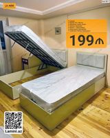 Çarpayı – Kod: 5811 - Ölçü: 90 × 200 sm - Mexanizm: Açılan, bazalı — Furniture