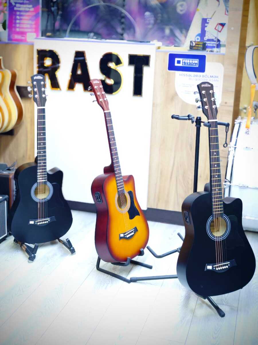 Akustik gitara ekvalazerli — Musiqiə alətləri, Bakı