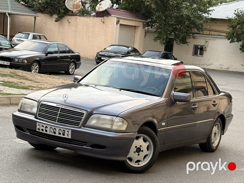 Mercedes C 200, 2.0 L, 1996 il, 215 000 km — Avtomobillər, Bakı (4)