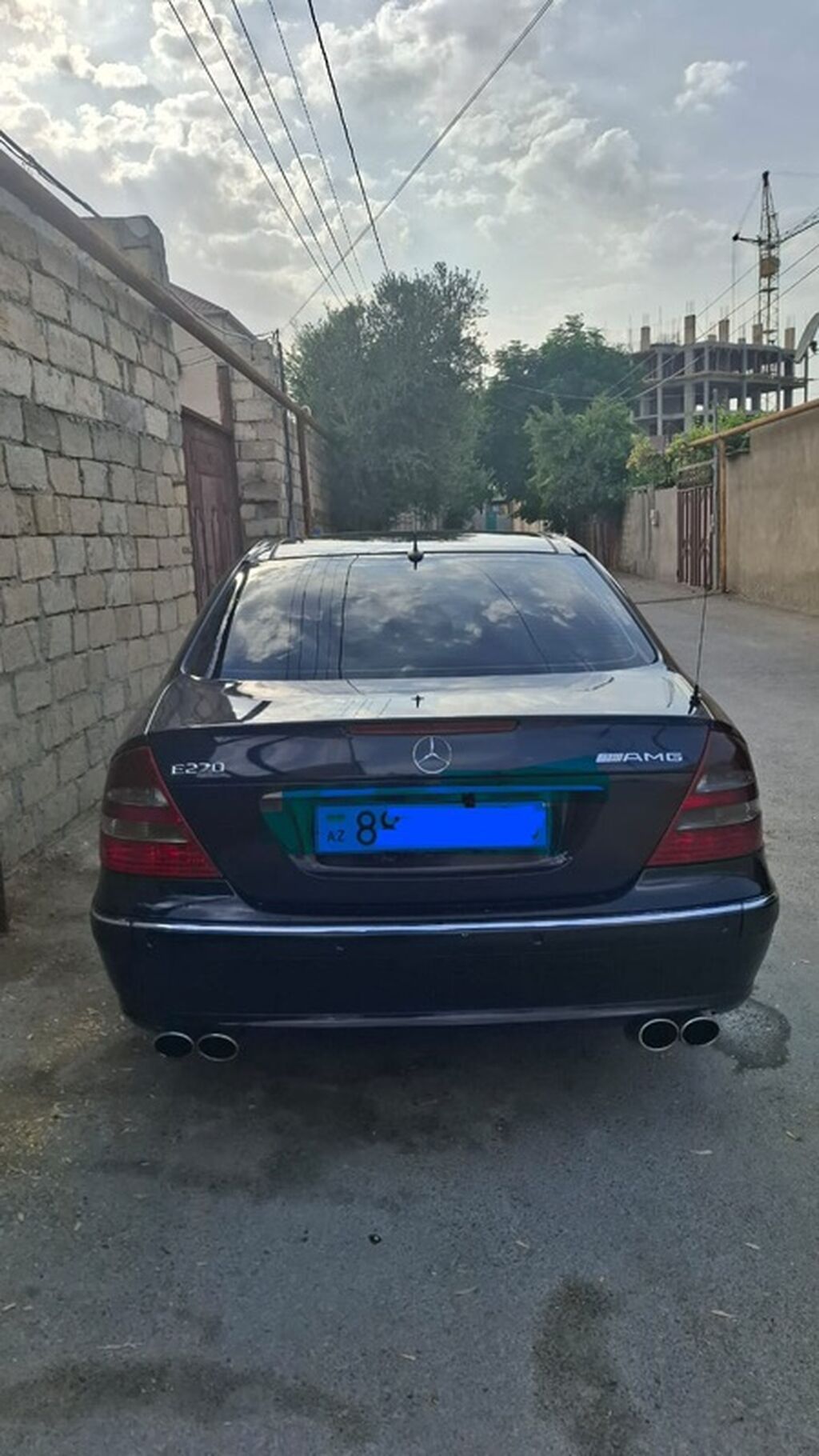 Mercedes-Benz E220 sedan satılır. İli 2002/2008 restaling yigilib dam — Avto, Xırdalan (2)